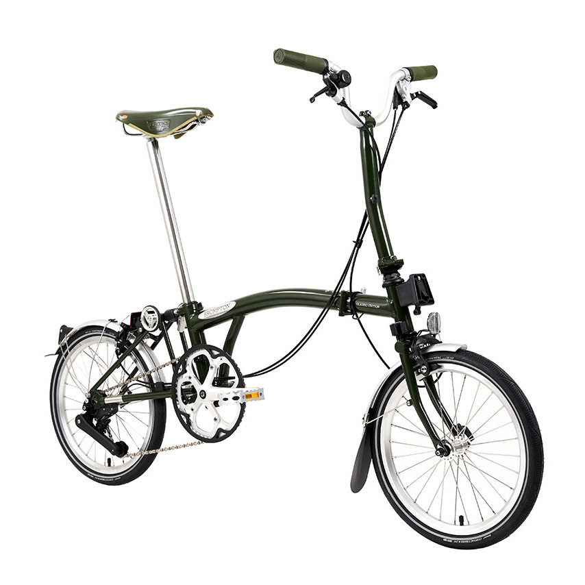 Brompton Classic Edition C Line 4-Speed Folding Bike