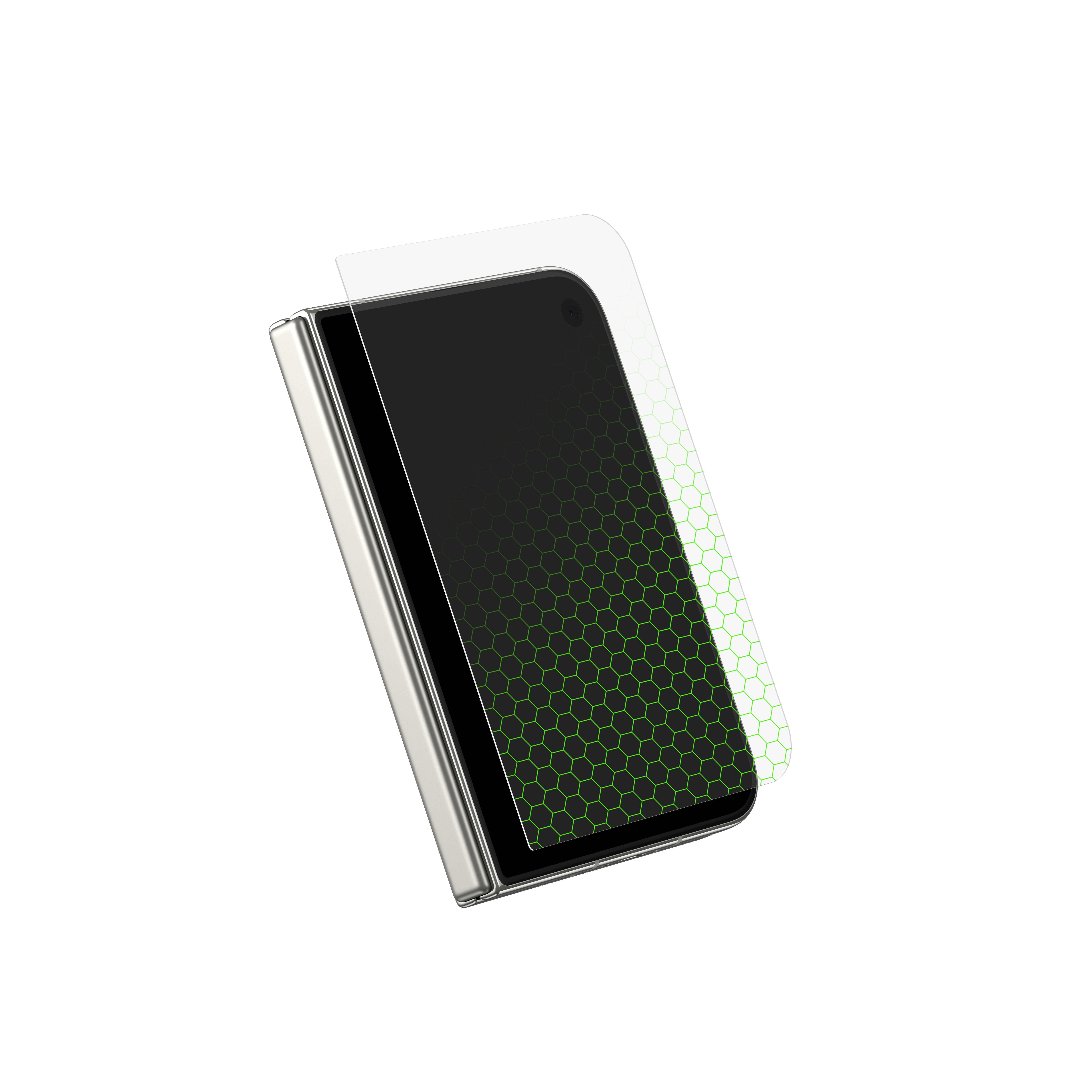 ScreenForce™ Titan SmartShield 防反光外螢幕保護貼 (適用於 iPhone Duo)