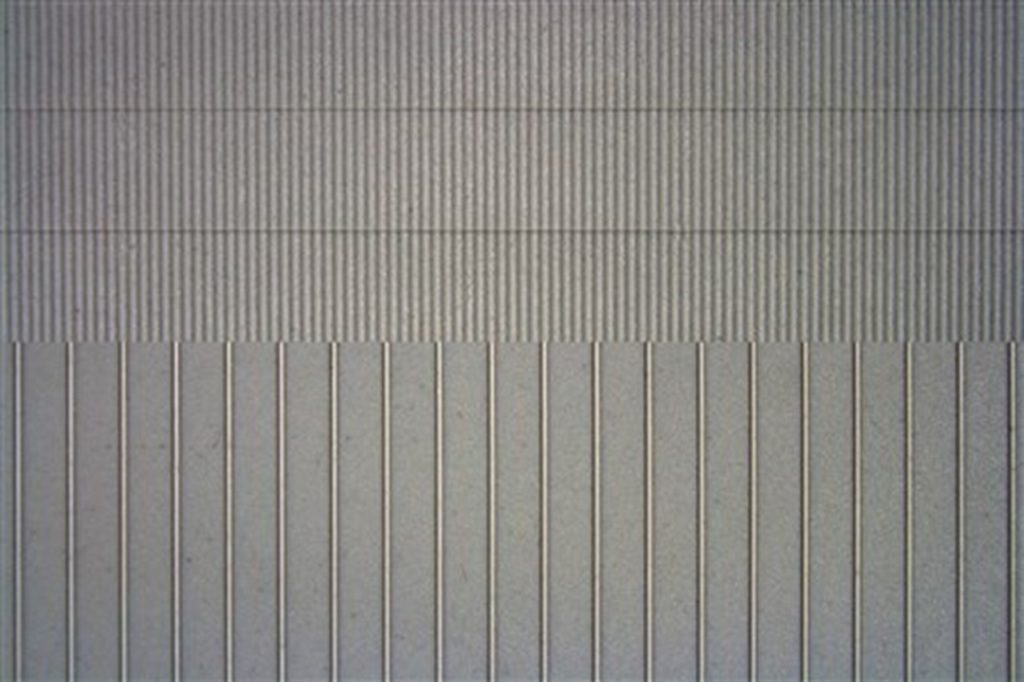 Kibri 37972 N規 波浪形石棉水泥板及金屬屋頂板.套件