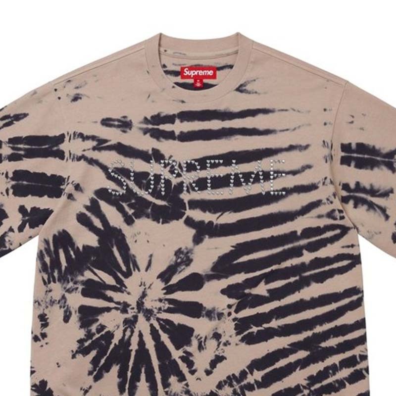 Supreme Hearts Studded S/S Top 愛心貼花 短袖上衣 紮染棕色 FW26KN53-TE [台灣現貨]