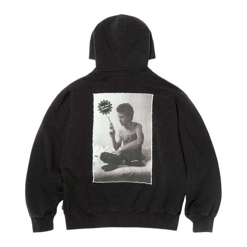 Supreme Larry Clark Zip Up Hooded Sweatshirt 連帽外套 黑色 FW26SW44-BK [台灣現貨]