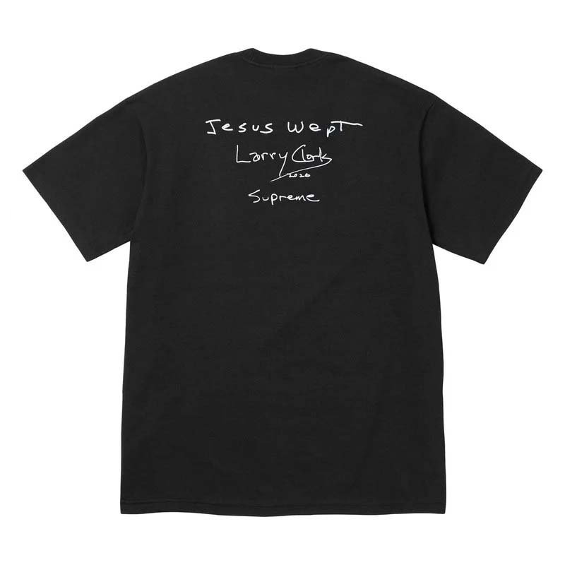 Supreme Larry Clark Gun Tee 人像 短袖上衣 黑色 FW26T52-BK [台灣現貨]