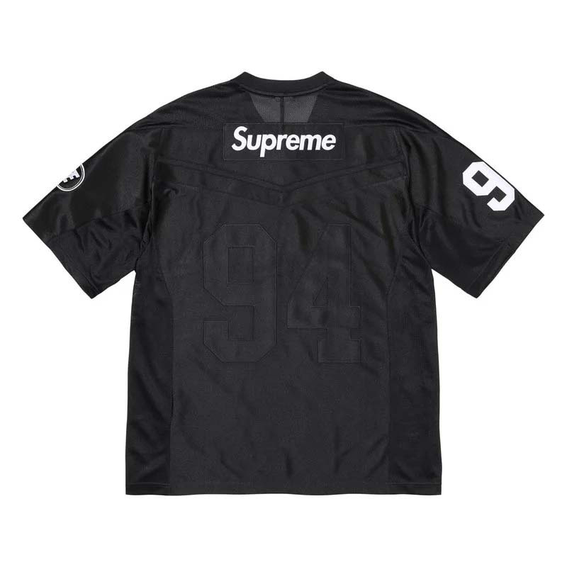 Supreme x Nike Football Jersey "Black" 足球衣 短袖上衣 黑色 IO8763-010 [台灣現貨]