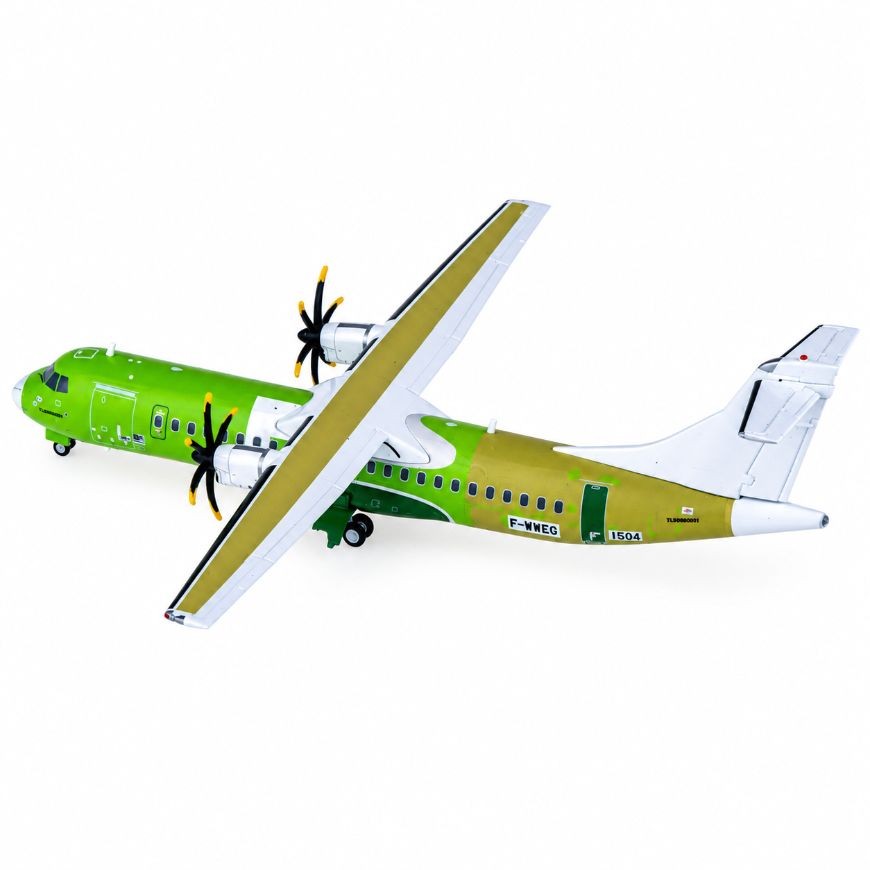 JC wings 1/200 ATR72-600 原廠測試機蒙皮塗裝 F-WWEG