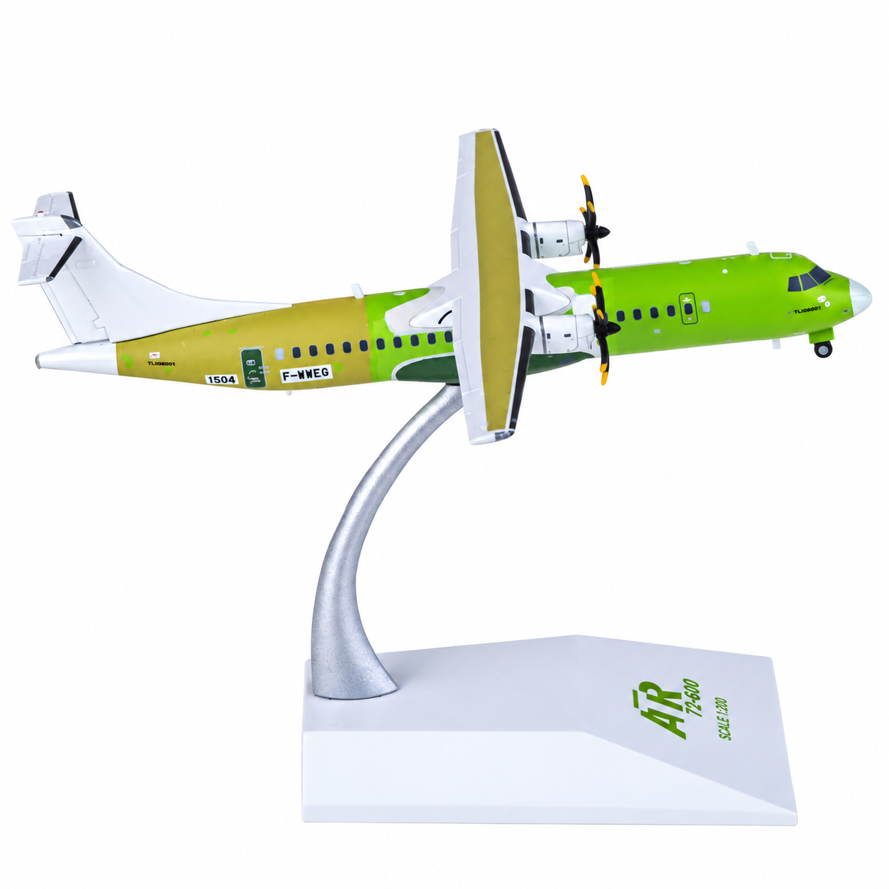 JC wings 1/200 ATR72-600 原廠測試機蒙皮塗裝 F-WWEG