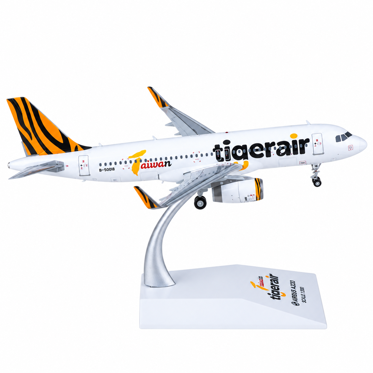 JC wings 1/200 台灣虎航 A320-200 B-50018 標準塗裝