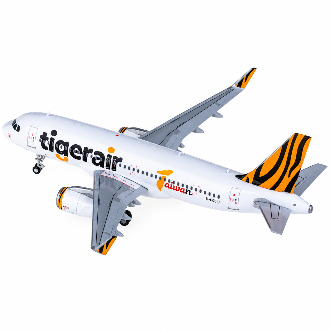 JC wings 1/200 台灣虎航 A320-200 B-50018 標準塗裝
