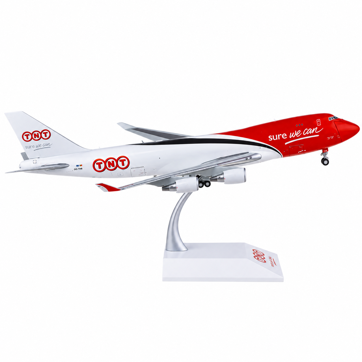 JC wings 1/200 荷蘭霍夫多普TNT快遞 波音747-400F OO-THA 標準塗裝