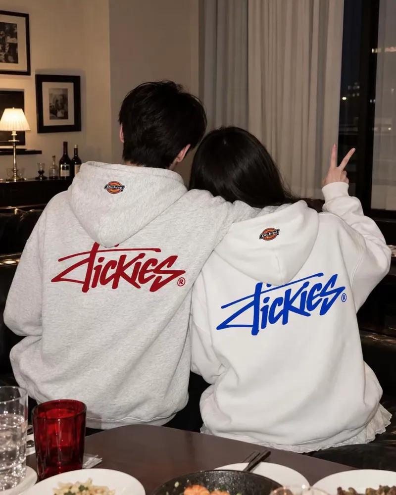 DICKIES 美式街頭 字母LOGO 連帽TEE 男女同款 (四色可選) DKU263MKJYWQ-GCI