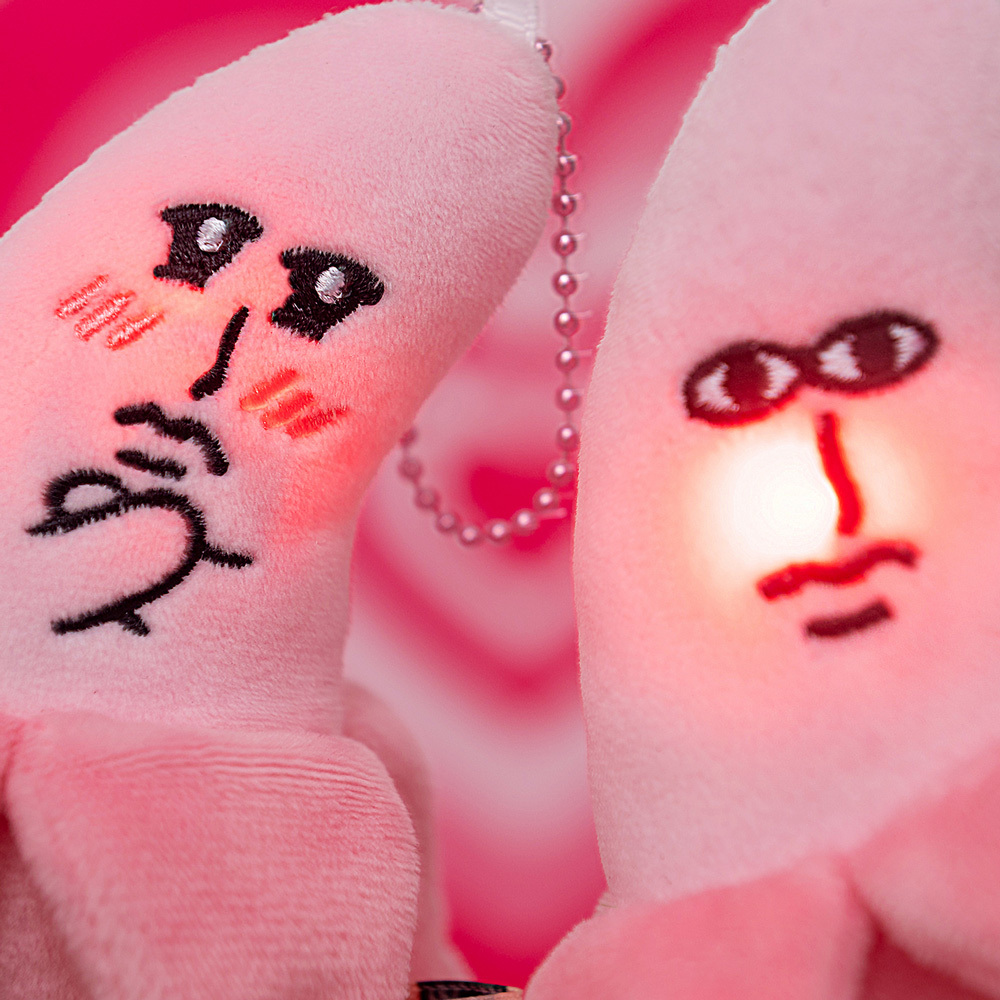 MY FRIEND RABBIT Plush Charm｜Banana / Banana Crossed Hands