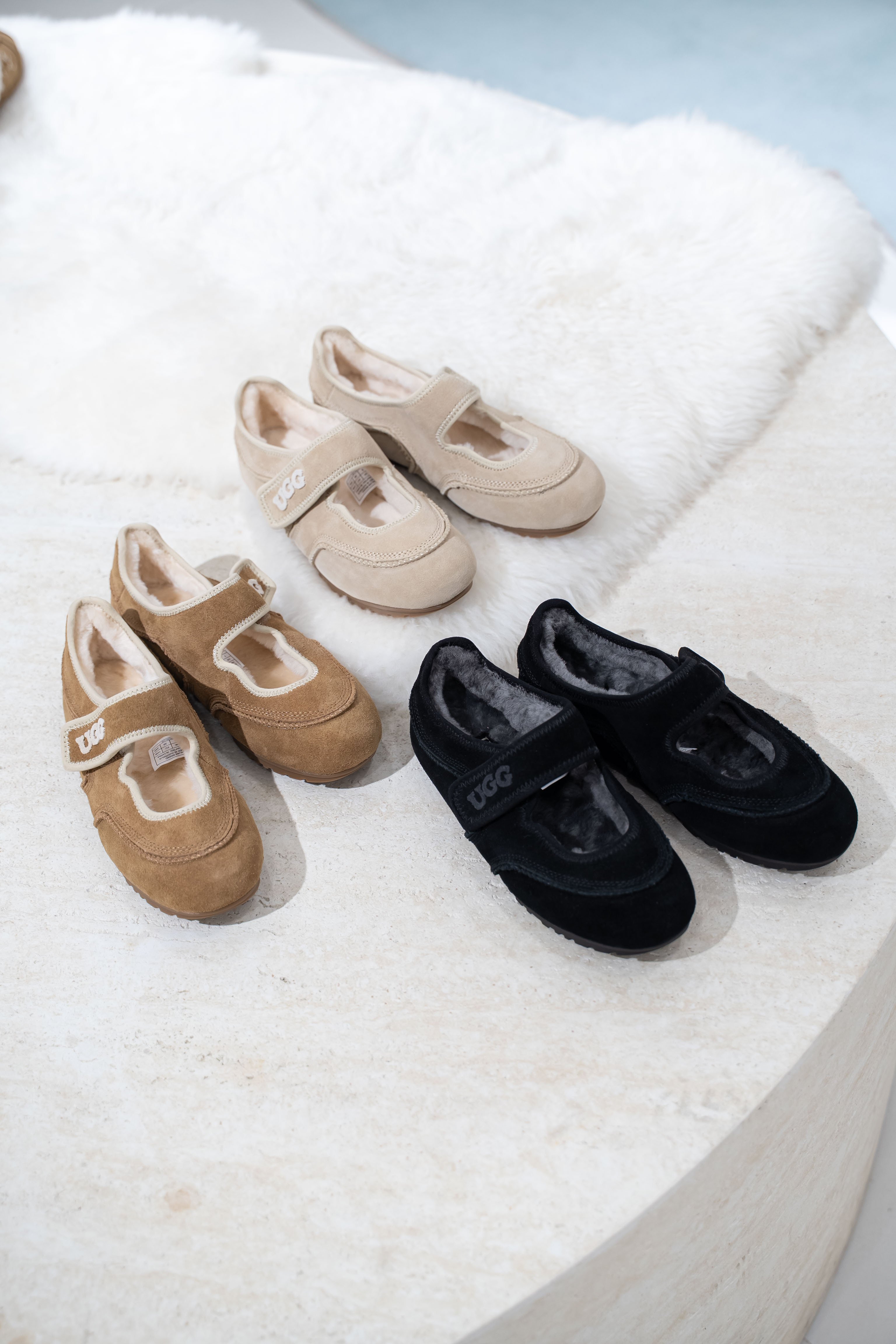 【3色入】UGG Ozlana 2026AW Quill Mary Jane