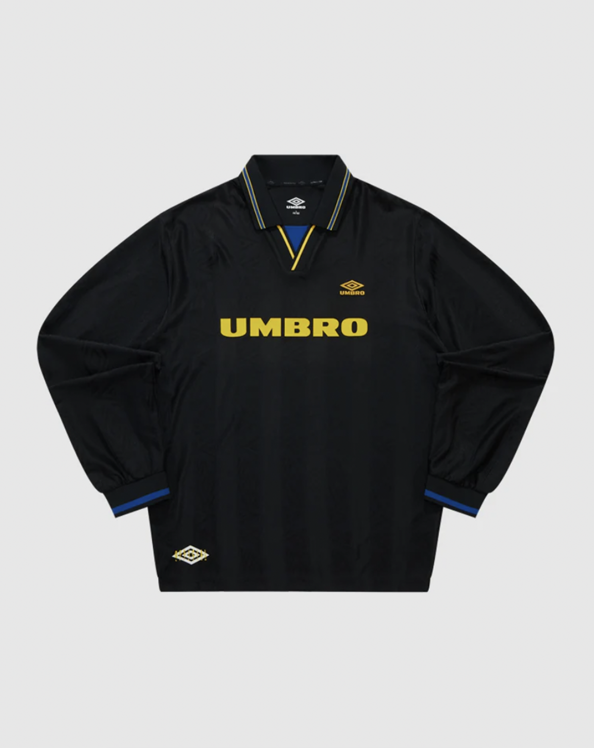 [現貨] UMBRO FW26 RETRO POLO JERSEY | BLACK