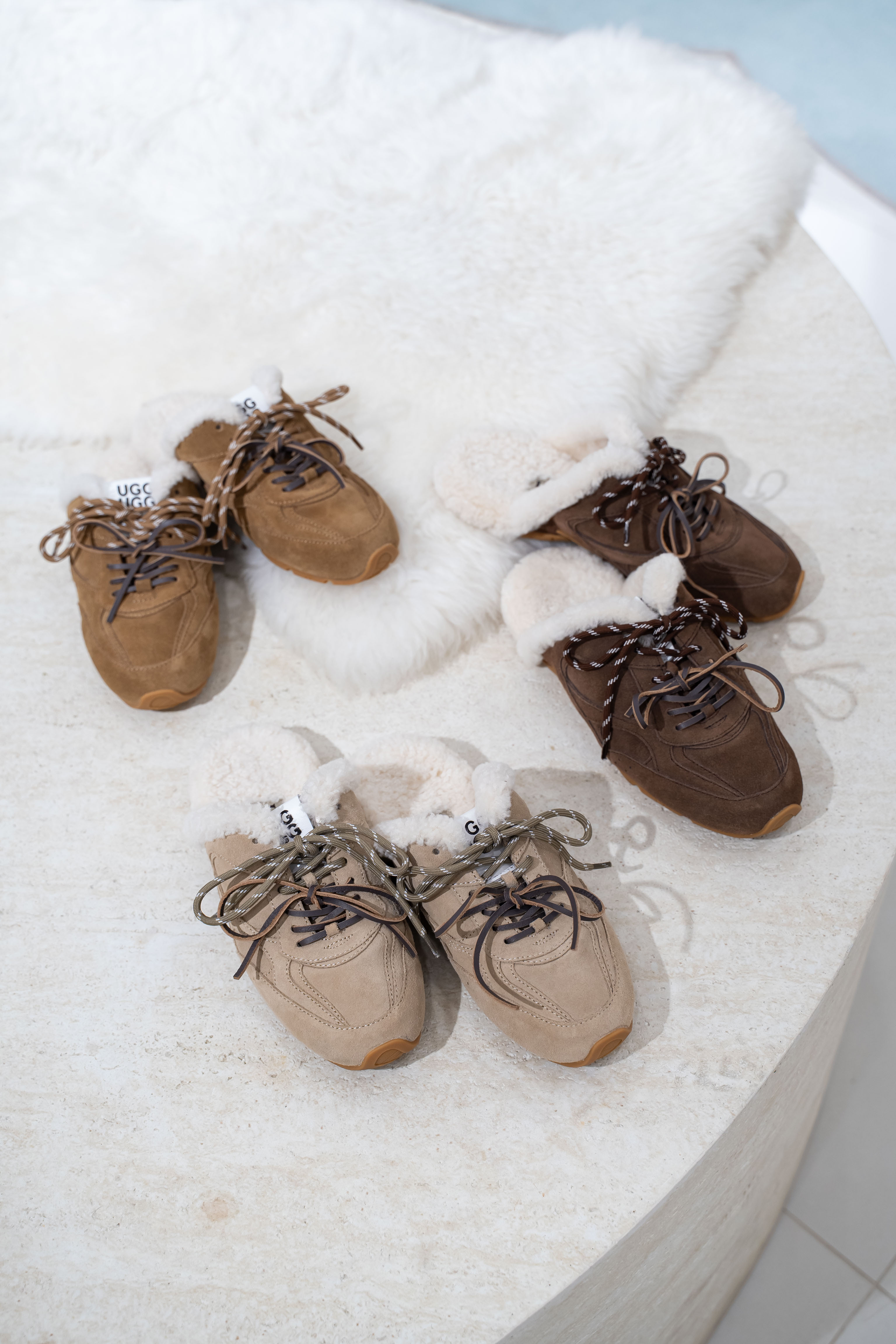 【3色入】UGG Ozlana 2026AW Berlin Trainer Slipper