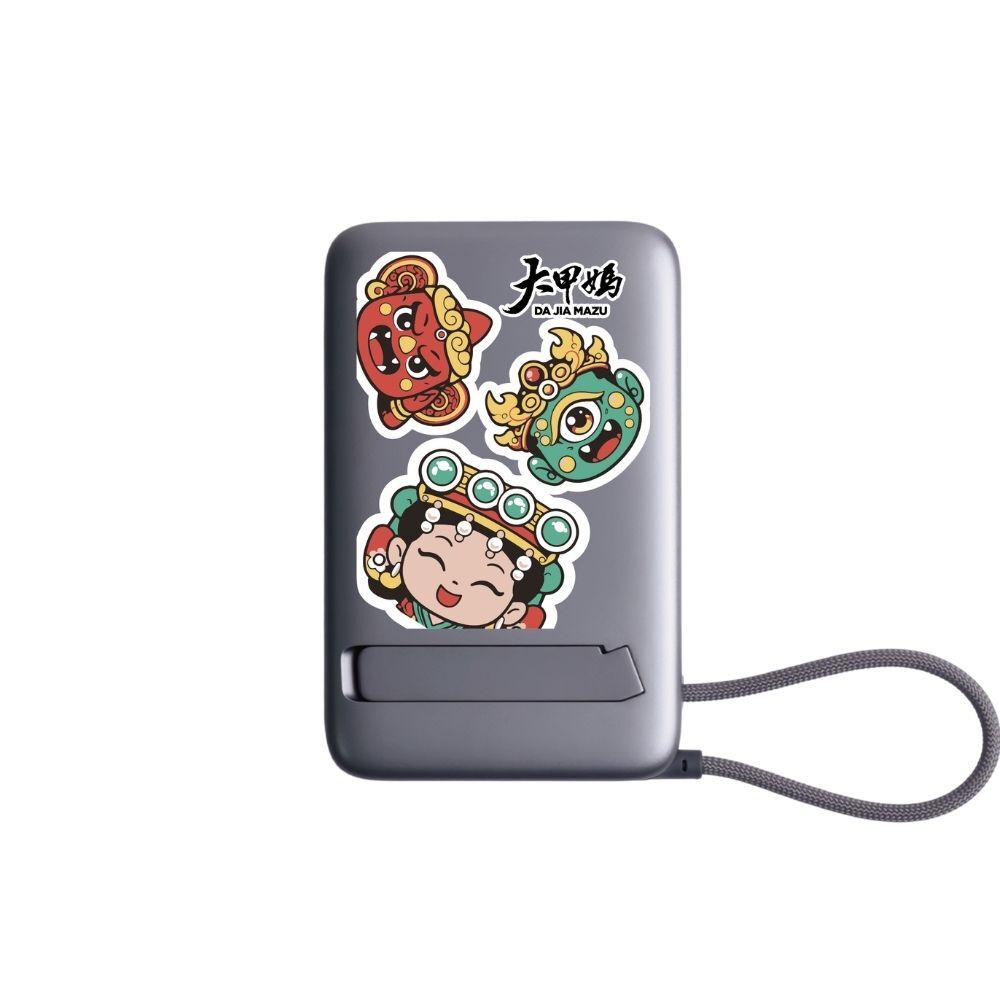磁吸支架行動電源MagSafe / 左右護法(大甲鎮瀾宮)