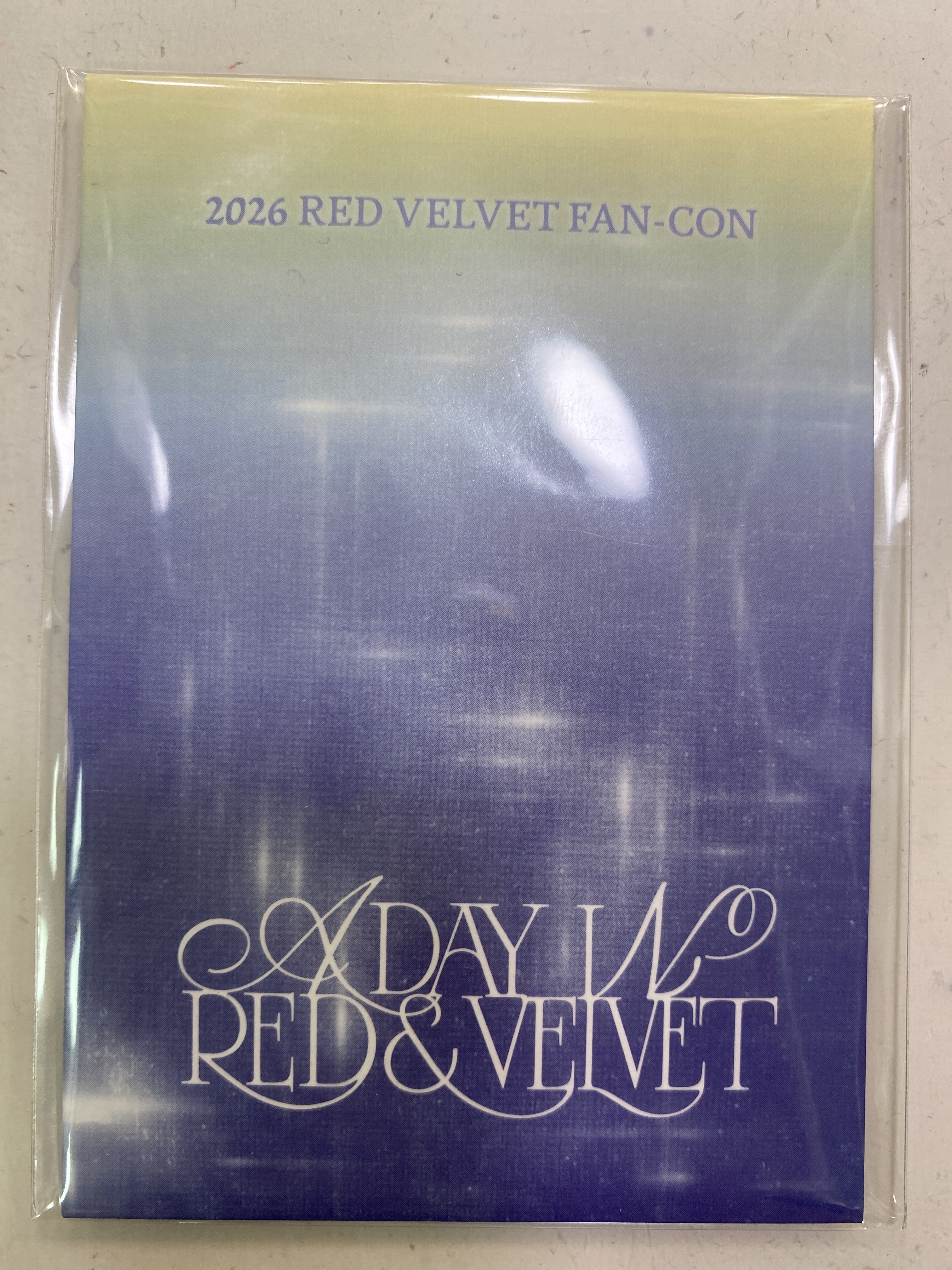RED VELVET FAN-CON random trading card