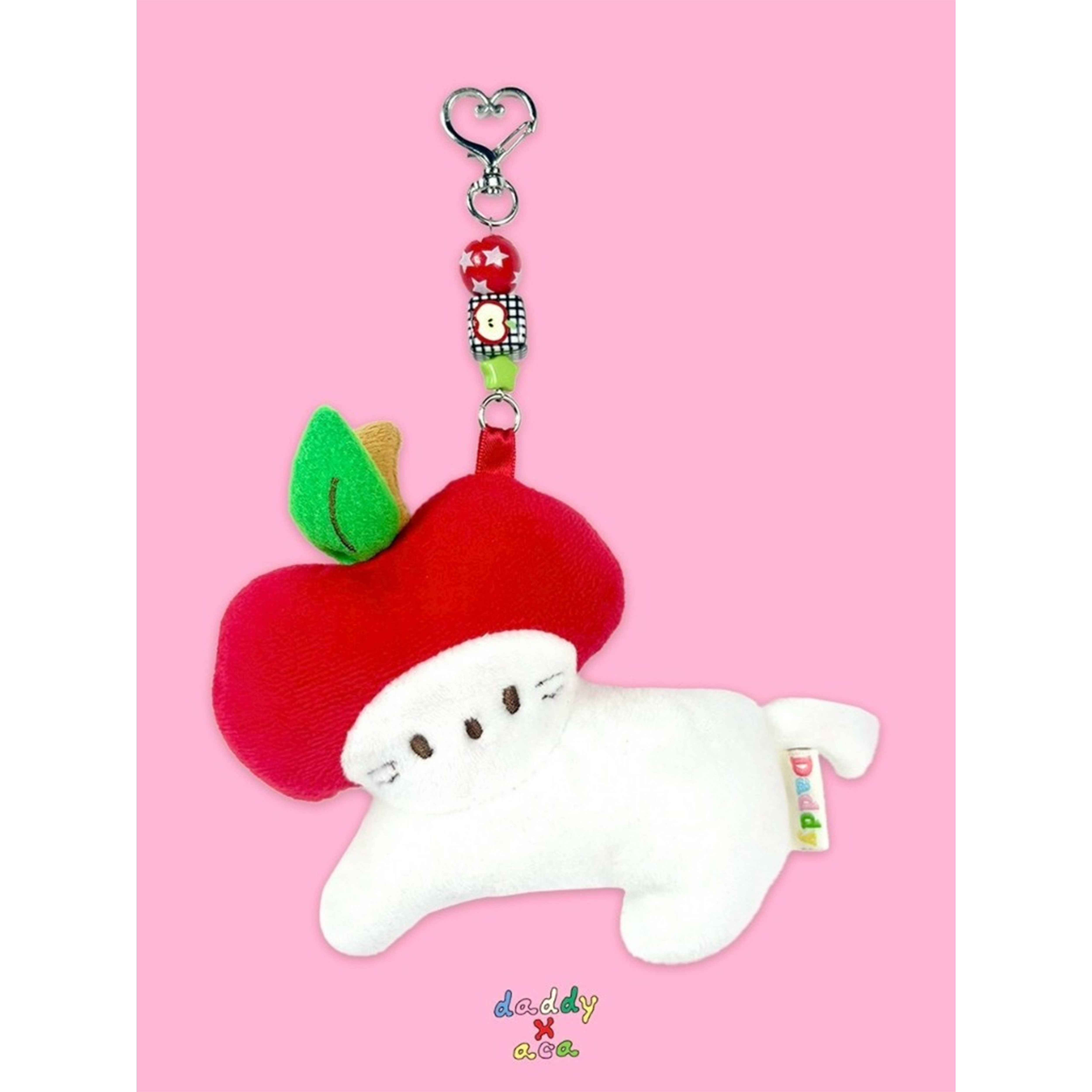 DADDY CLUB Pomme Fluffy Doll Keychain