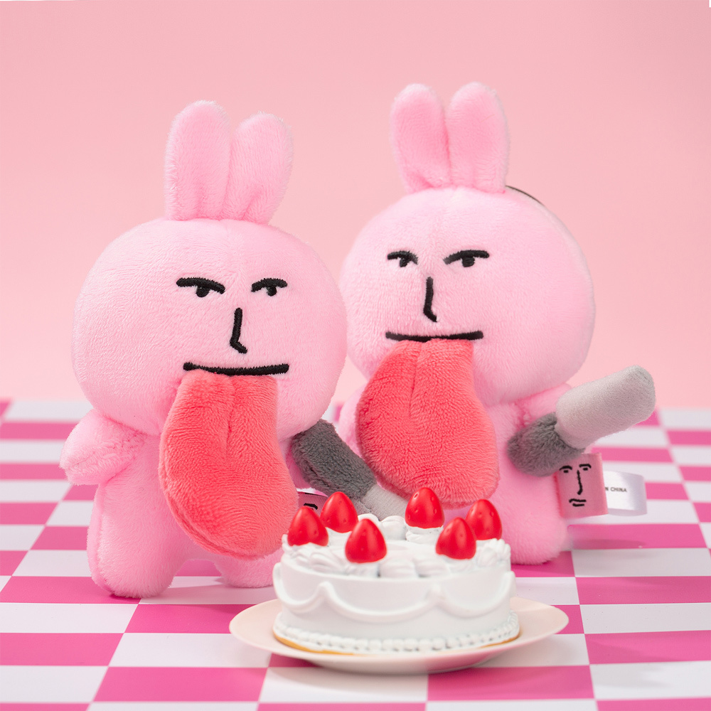 MY FRIEND RABBIT Plush Charm｜Big Tongue