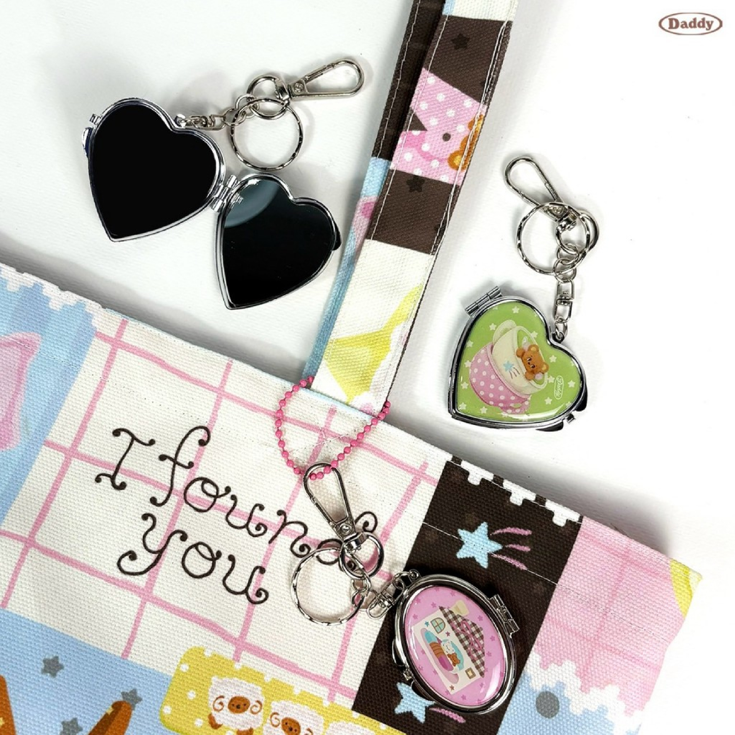 DADDY CLUB  Tiny Tooth Fairy Mirror Keychain