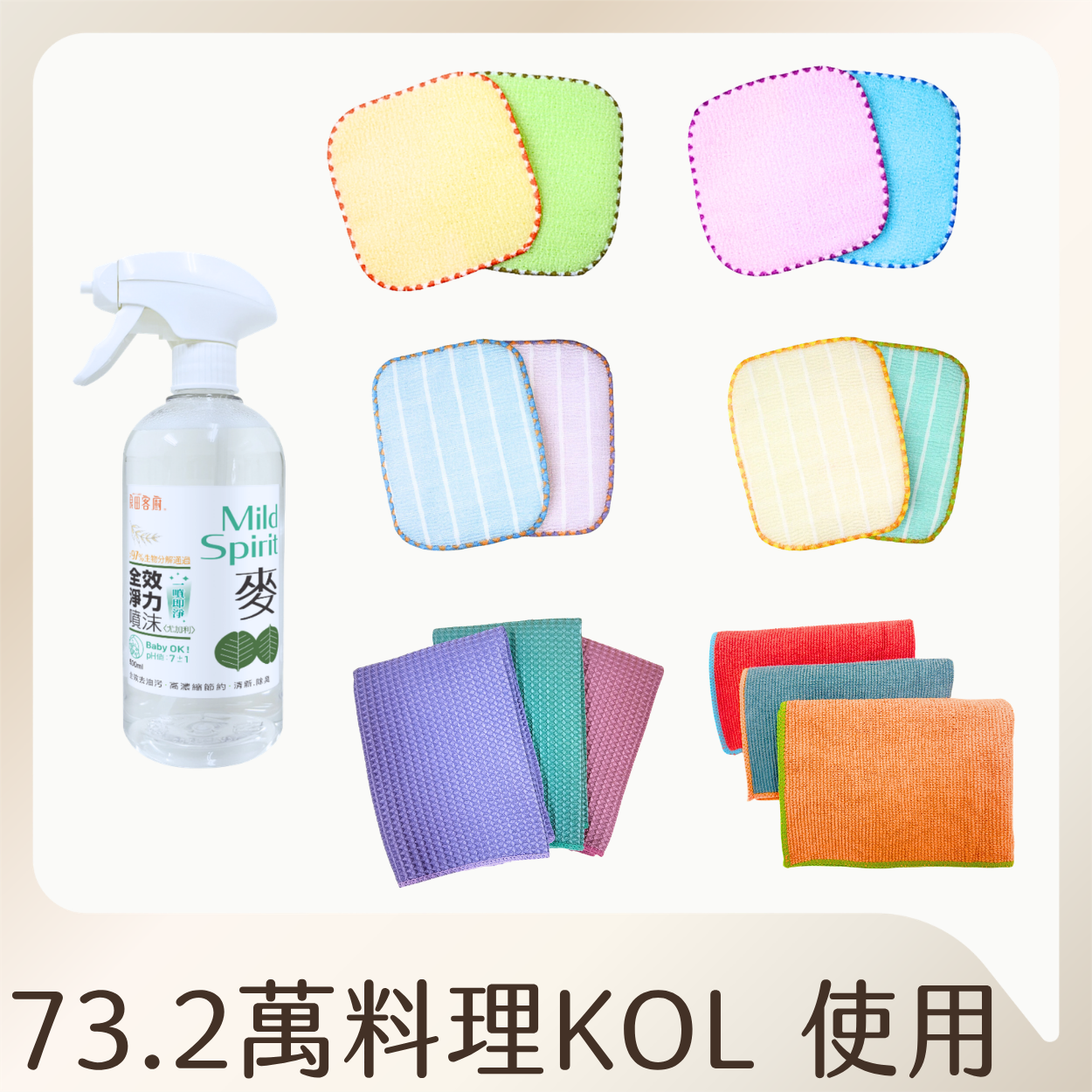 料理收尾組| 73.2萬粉便當調色盤使用