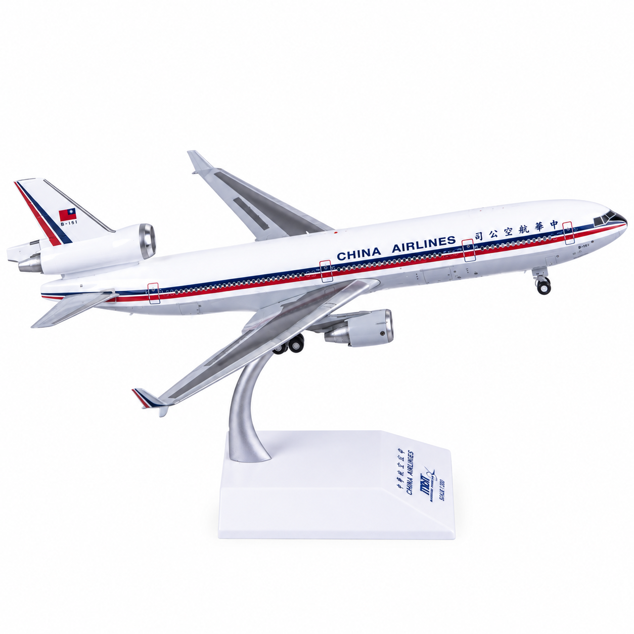 JC wings 1/200 中華航空 麥道MD-11 B-151 復古國旗標準塗裝