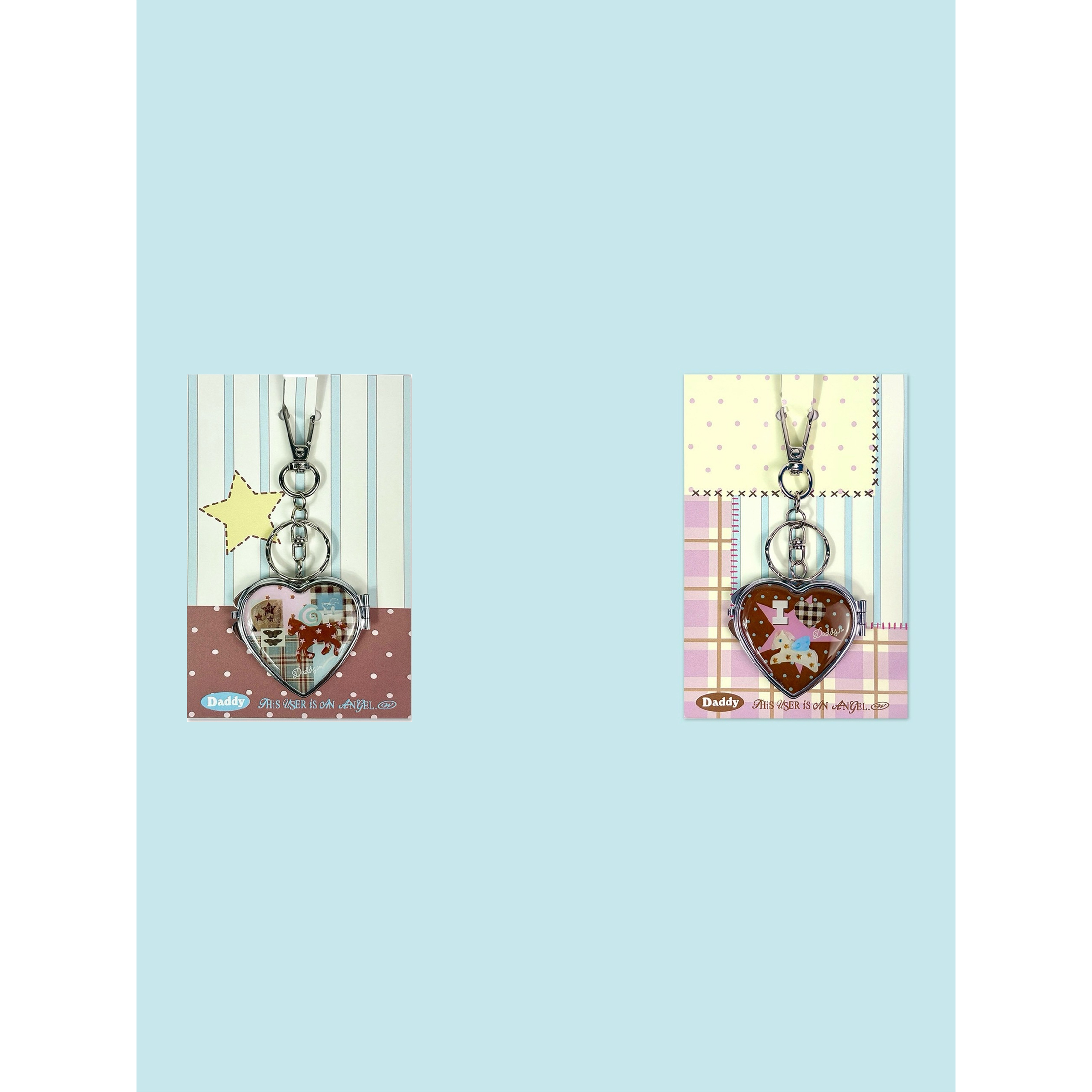 DADDY CLUB Sweet Escape Mirror Keychain
