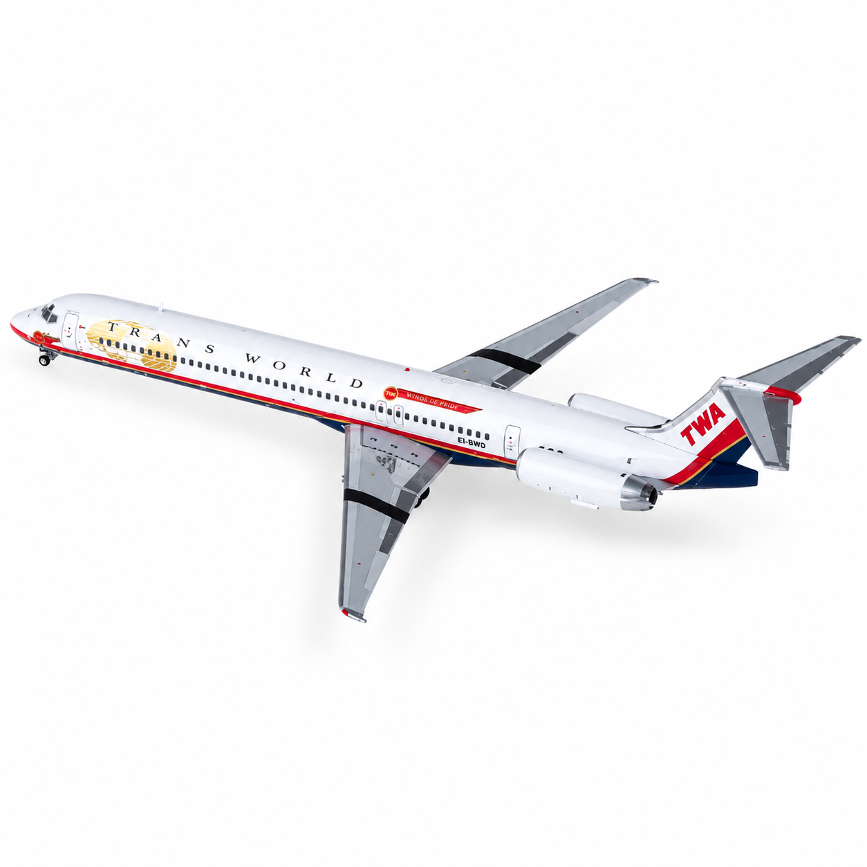 JC wings 1/200 美國環球航空 麥道MD-83 EI-BWD 驕傲之翼