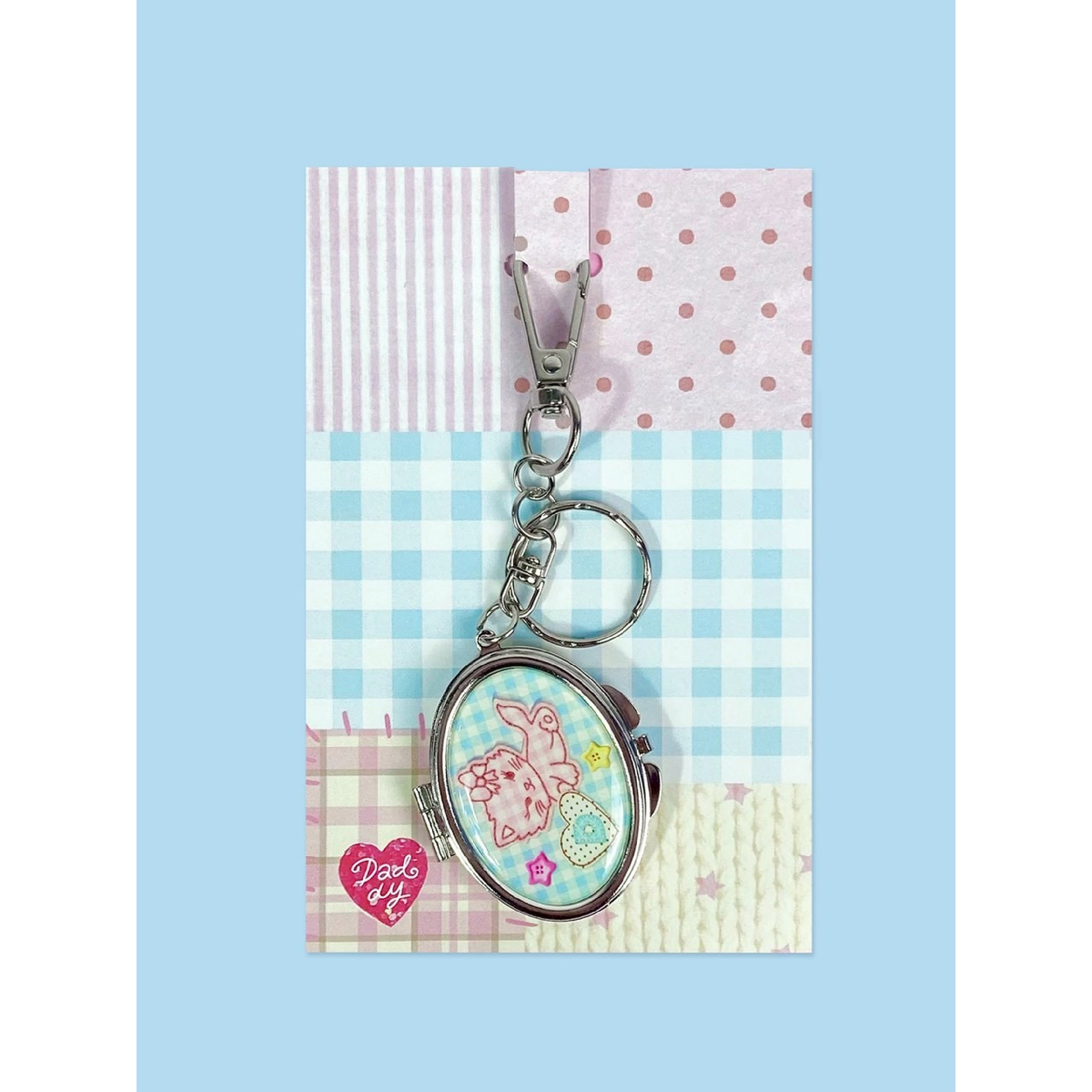 DADDY CLUB Purists Mirror Keychain