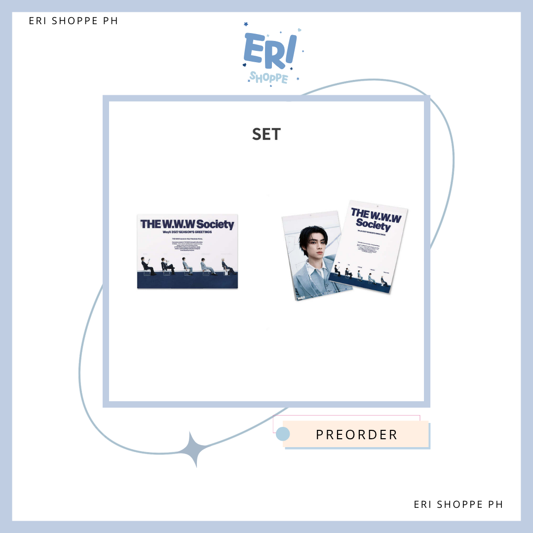 [PRE-ORDER] 2027 WayV Season's Greetings + Wall Calendar Set