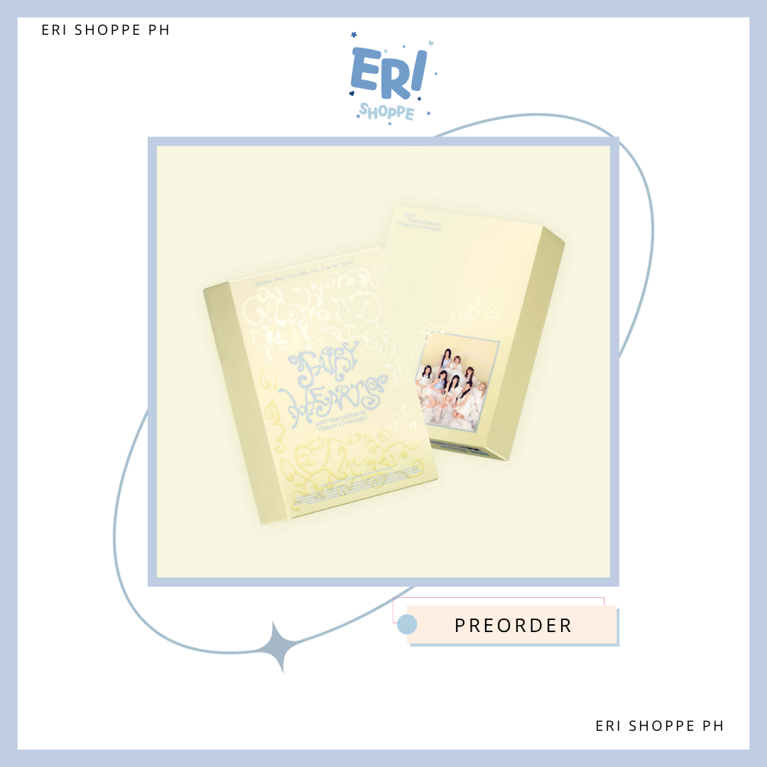 [PRE-ORDER] 2027 Hearts2Hearts Season's Greetings + Wall Calendar Set