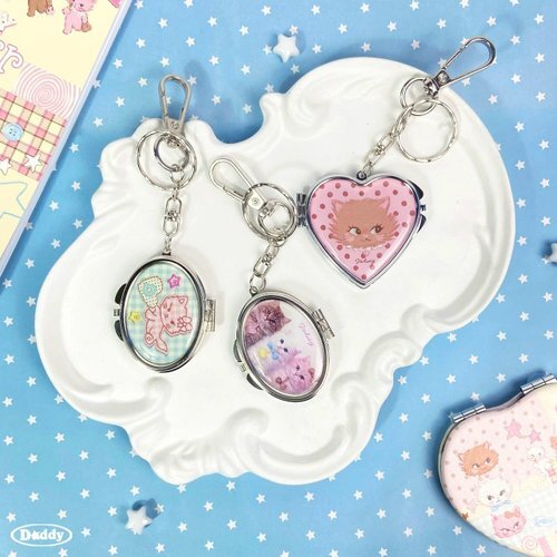 DADDY CLUB Purists Mirror Keychain