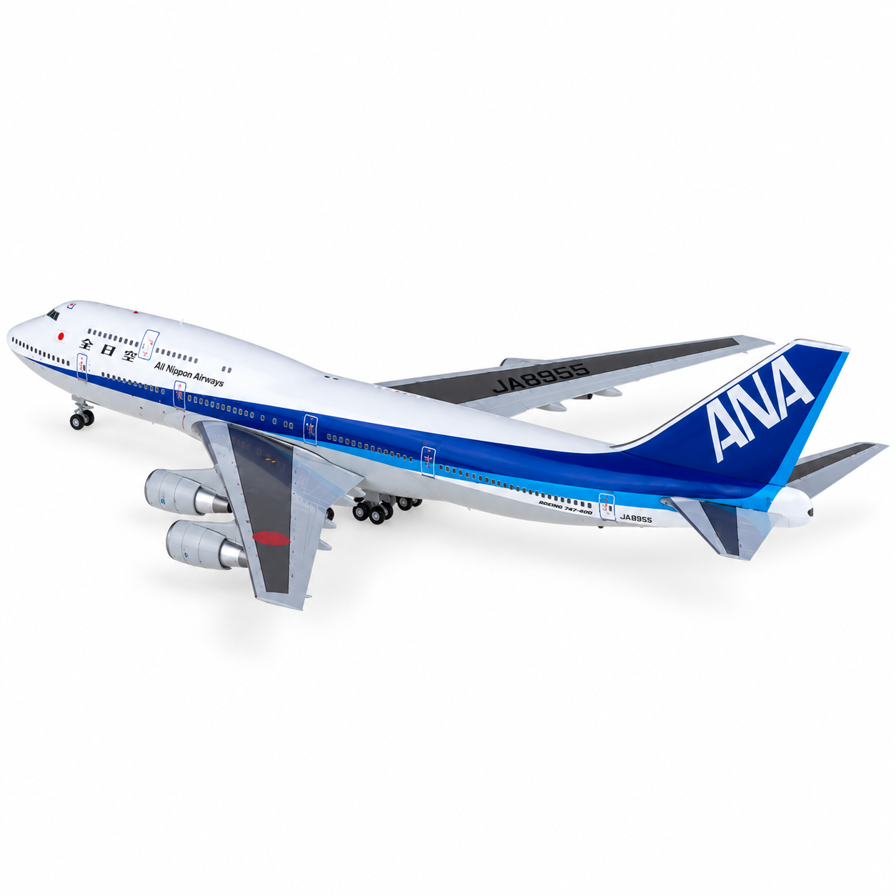 JC wings 1/200 全日空 波音747-400D JA8955 舊標準塗裝