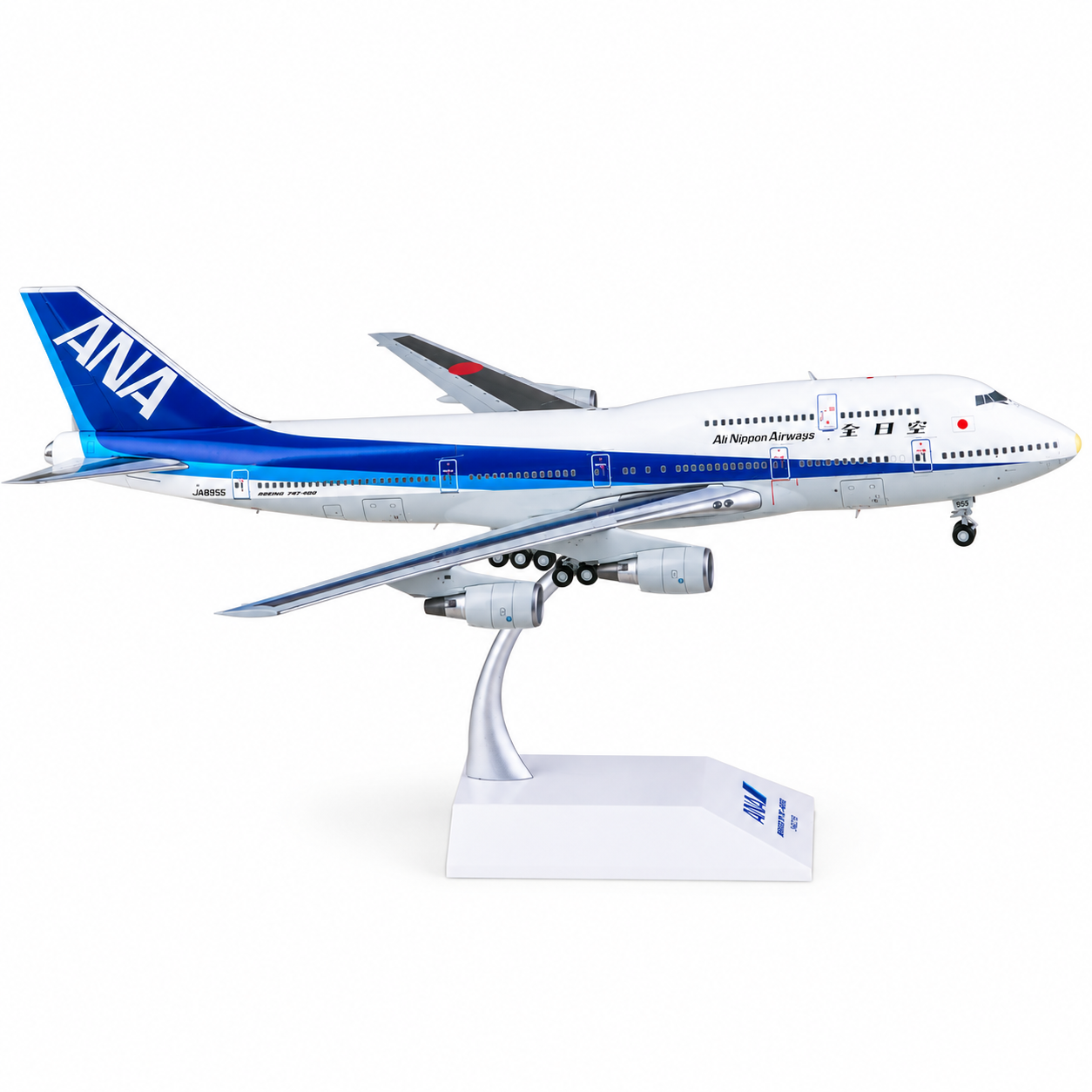 JC wings 1/200 全日空 波音747-400D JA8955 舊標準塗裝