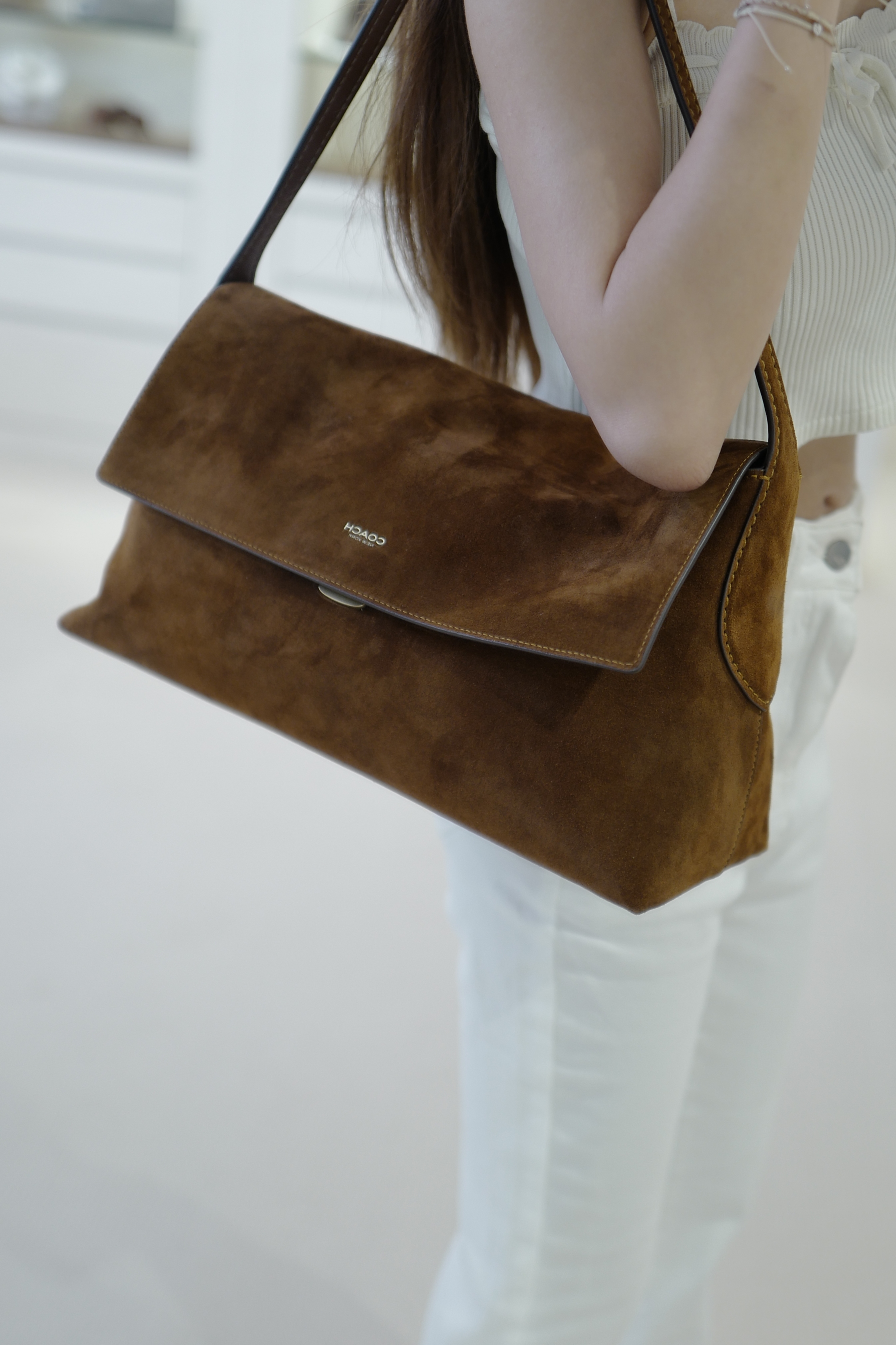 Coach Chelsea 36 焦糖麂皮色