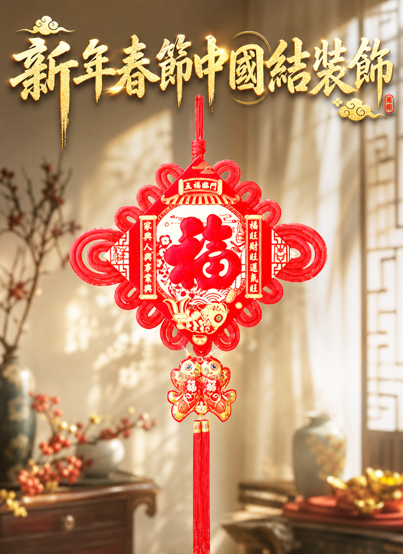 新年春節中國結裝飾 HN2705