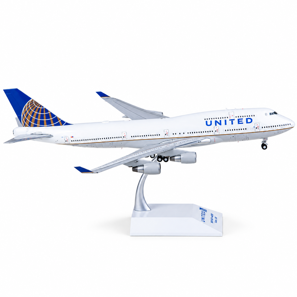 JC wings 1/200 聯合航空 波音747-400 N175UA 舊標準塗裝