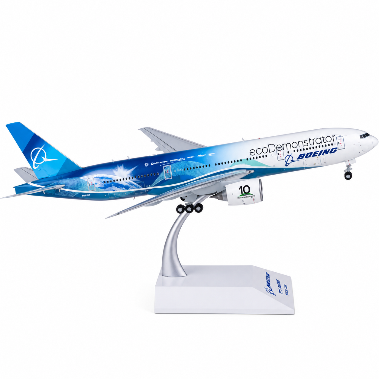 JC wings 1/200 波音777-200(ER) N861BC 波音原廠環保示範機 2022