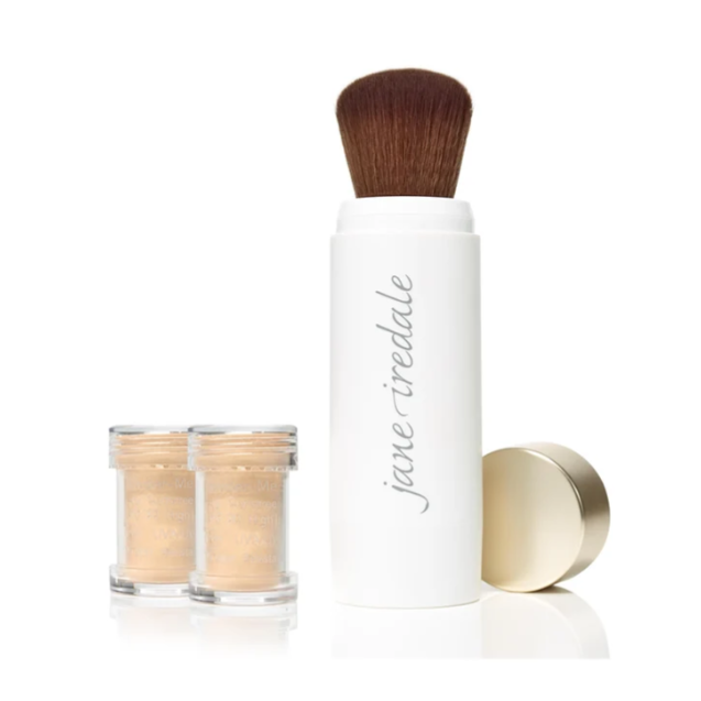 Jane Iredale 防曬粉連粉掃 SPF30 (共1掃 + 2粉)