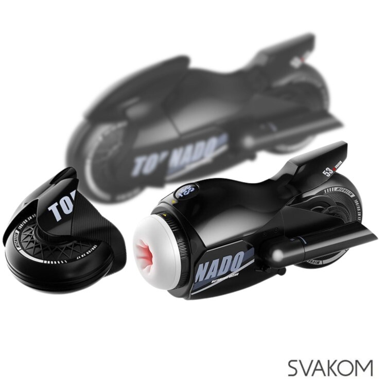 SVAKOM TORNADO 手機遙控 極速摩托 伸縮電動飛機杯 電動自慰器