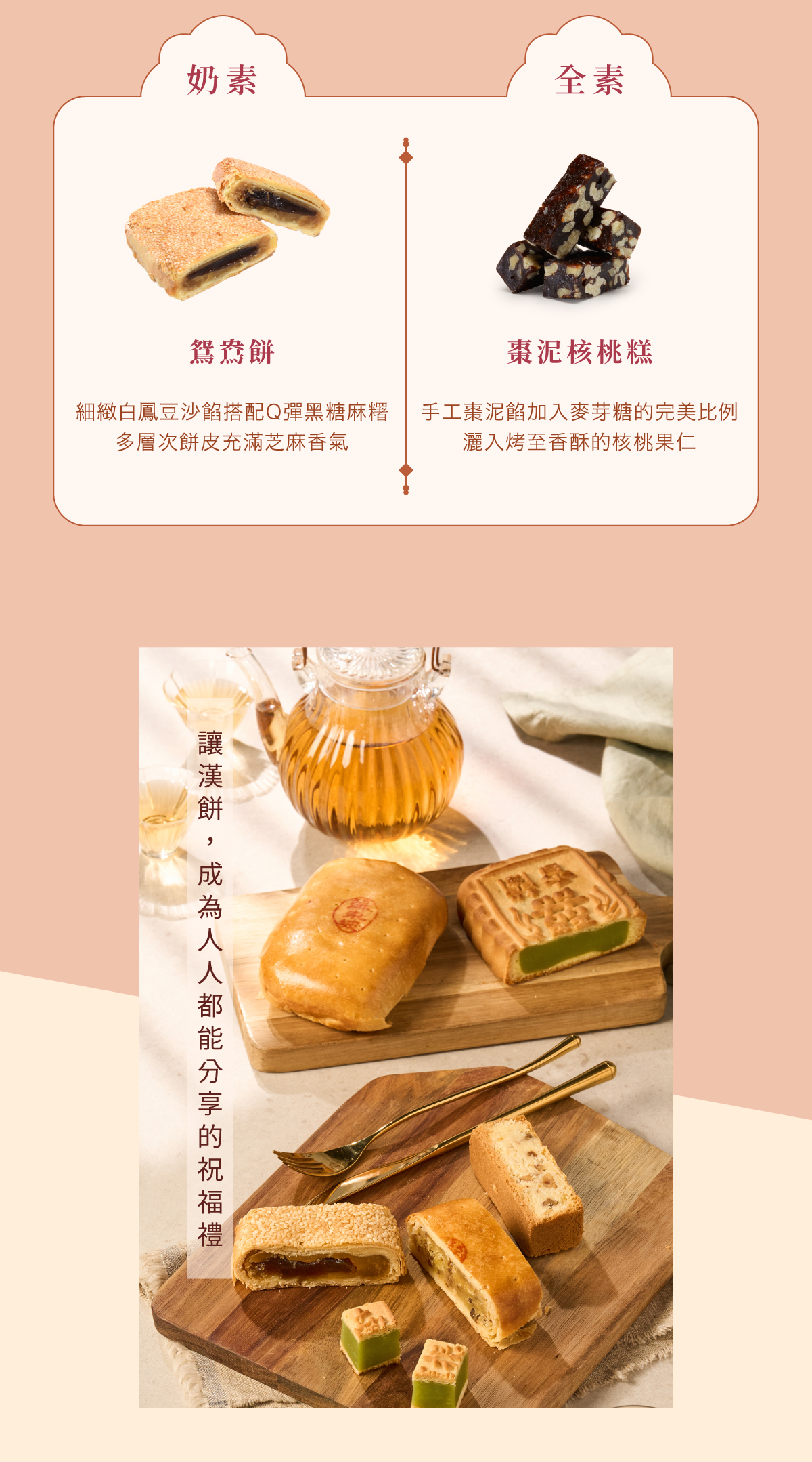 雙囍禮盒口味介紹