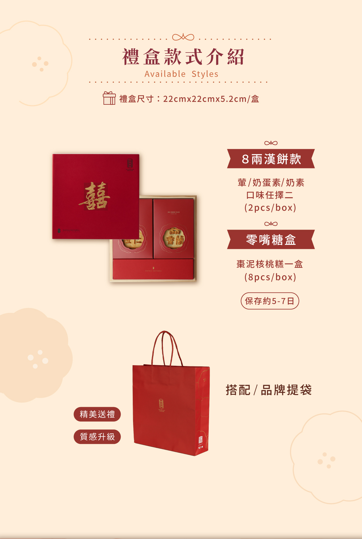雙囍禮盒款式介紹