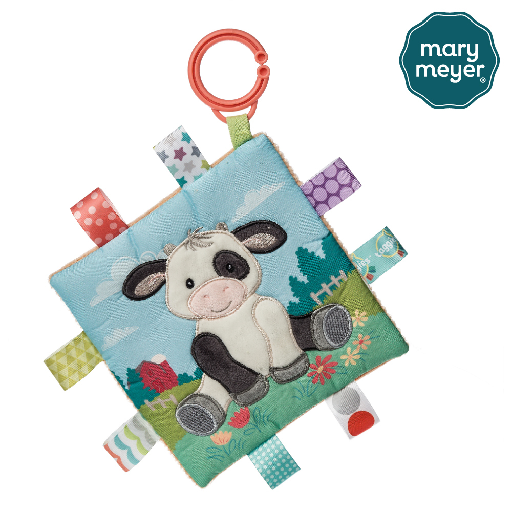 【MaryMeyer】標籤動物安撫沙沙紙-鄉村小牛波波