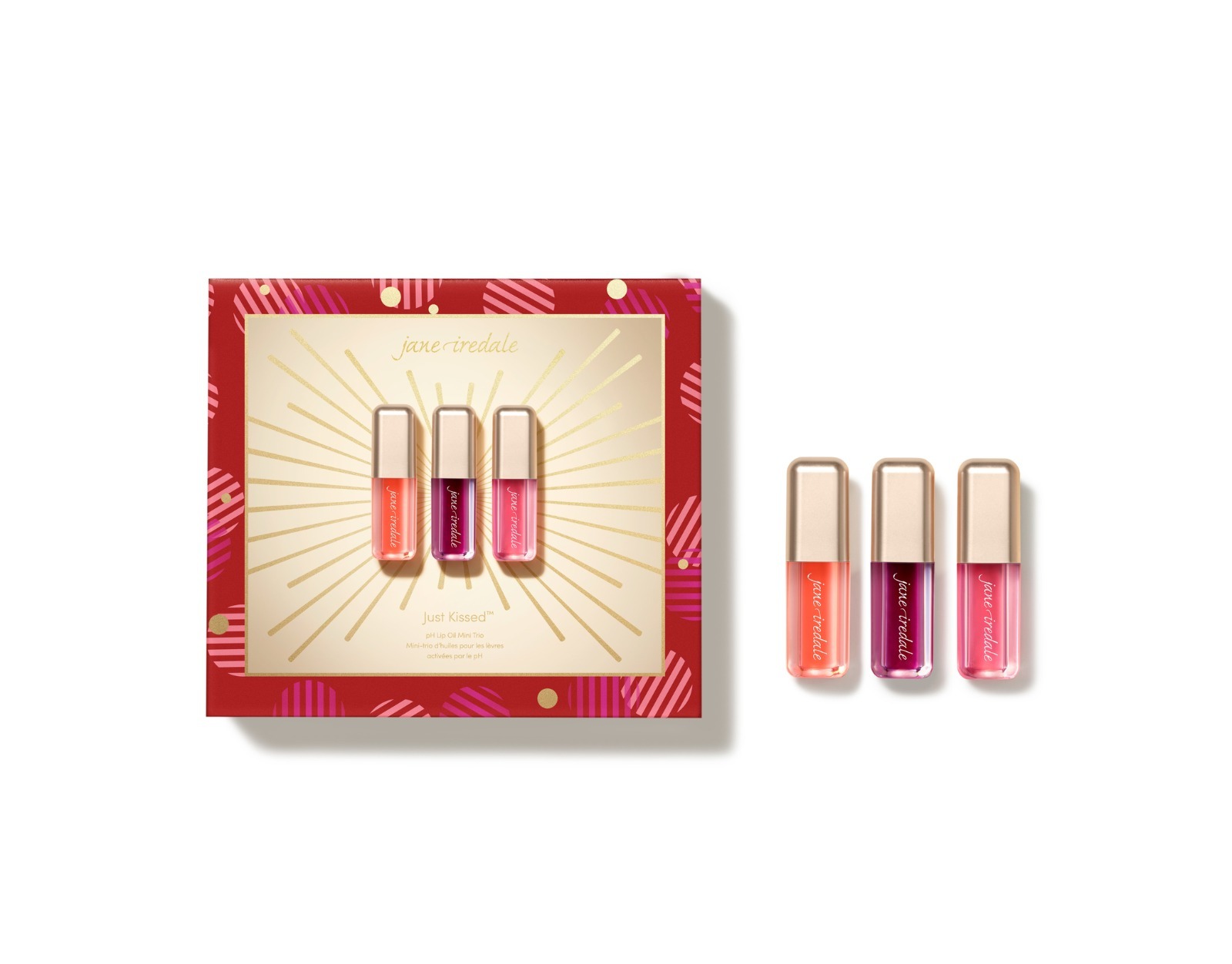 A28 Jane Iredale 紅石榴變幻精華唇油套裝