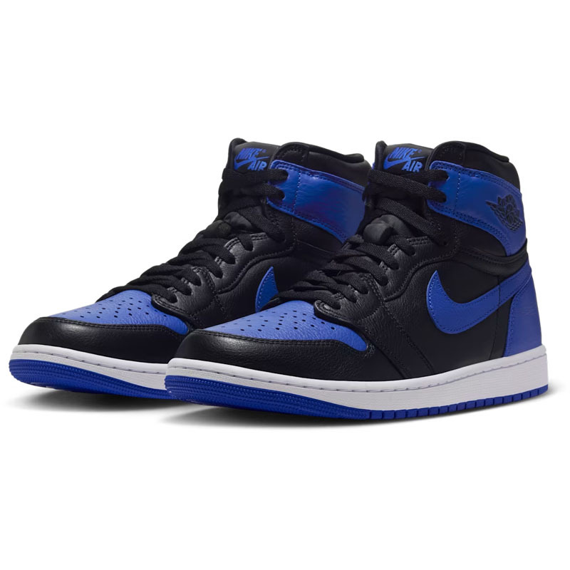 男鞋 NIKE AIR JORDAN 1 ROYAL AJ1 皇家藍 黑藍 高筒 休閒 籃球鞋【IQ5495-005】AJ1OG