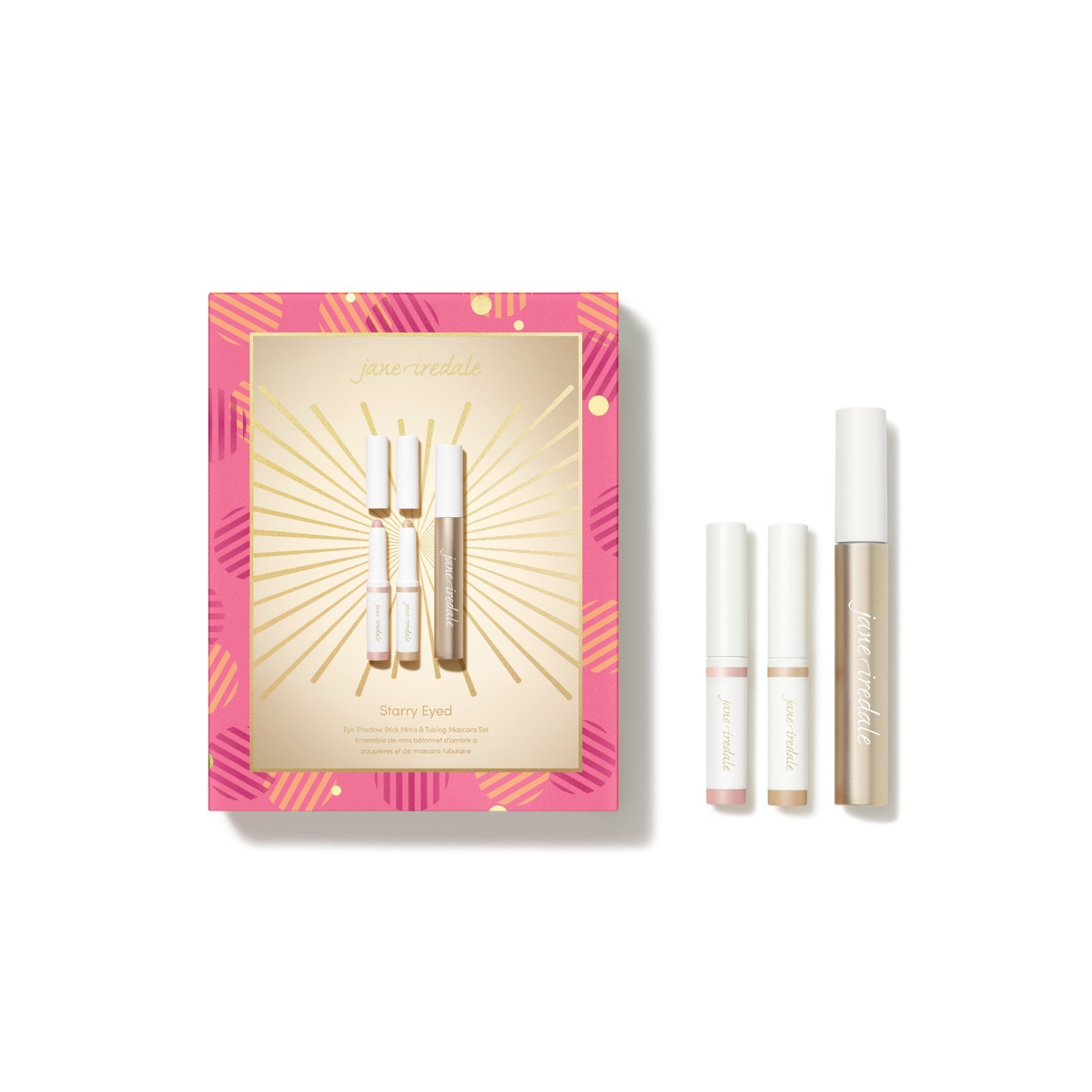 A30 Jane Iredale 電眼禮盒：維C持久眼影筆 x 角蛋白睫毛液