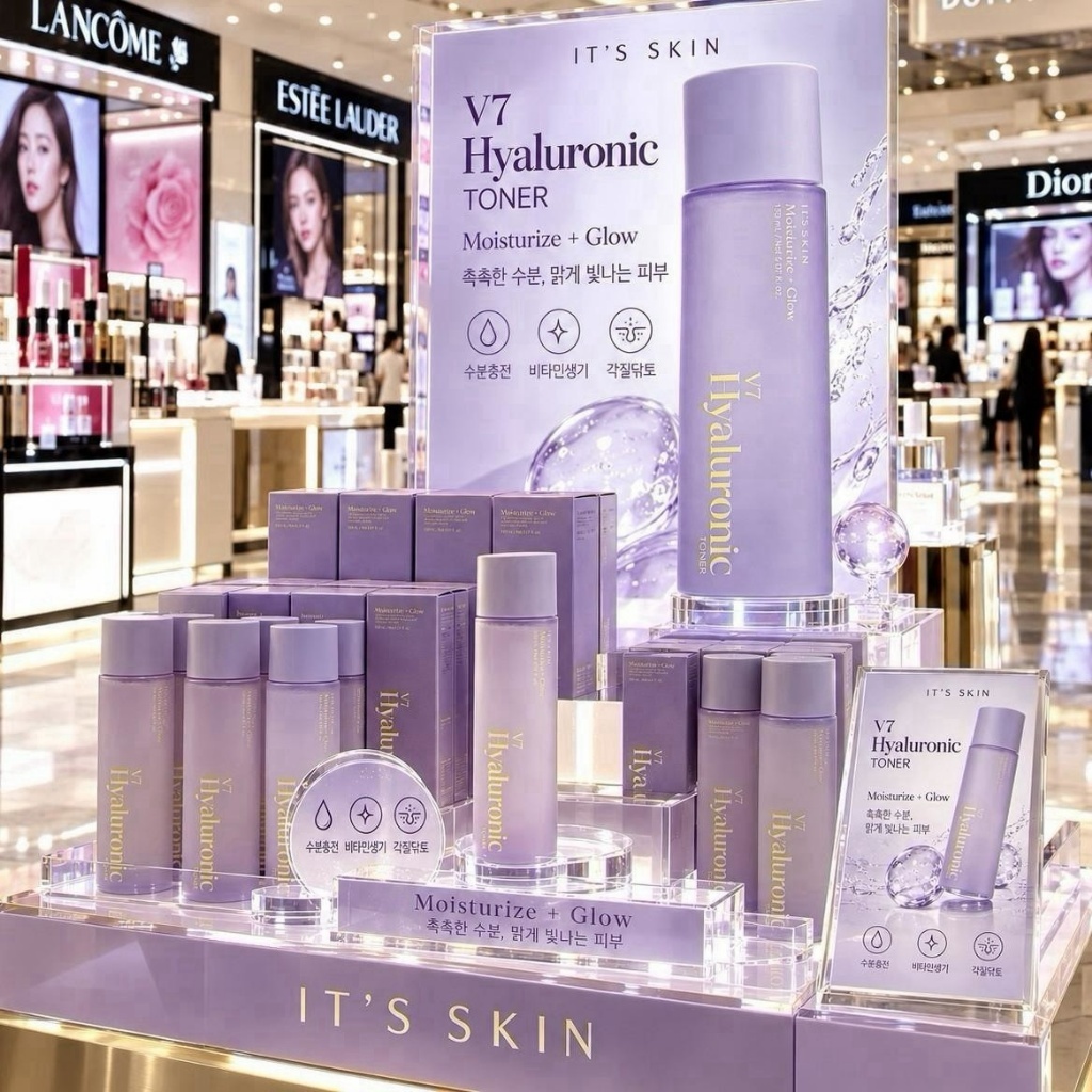 WSBB13058  韓國製造｜It’s Skin V7｜ 極光小紫瓶 極緻活萃玻尿酸精華露150ml（12月上旬）