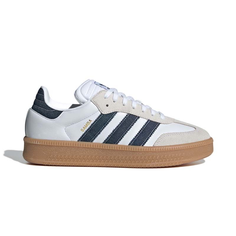 Adidas Originals Samba XLG 牛仔 膠底 厚底 增高 愛迪達 休閒鞋 白色 男女鞋 JQ7440 [台灣現貨]