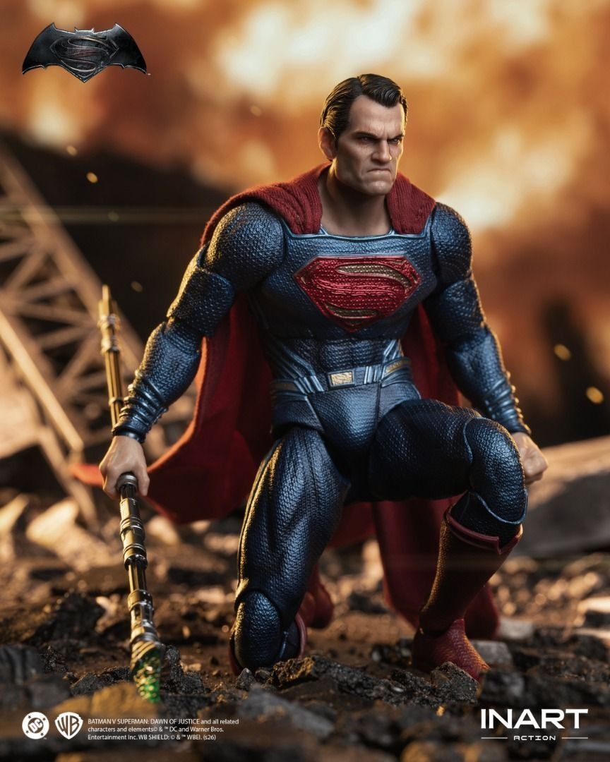 INART Action - Batman v Superman: Dawn of Justice - Superman Action Figure 超人