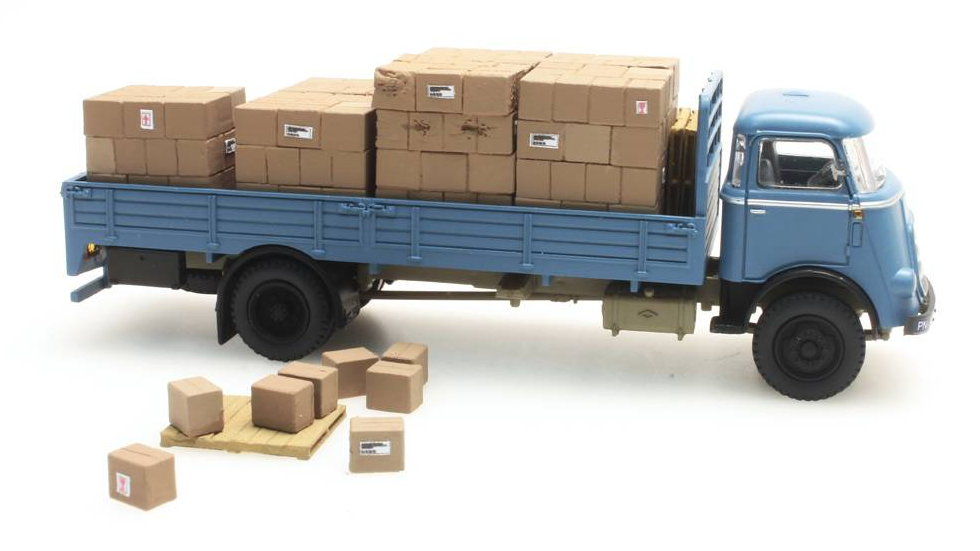 Artitec 387.235 HO規 Cargo Mixed parcels 貨車箱子