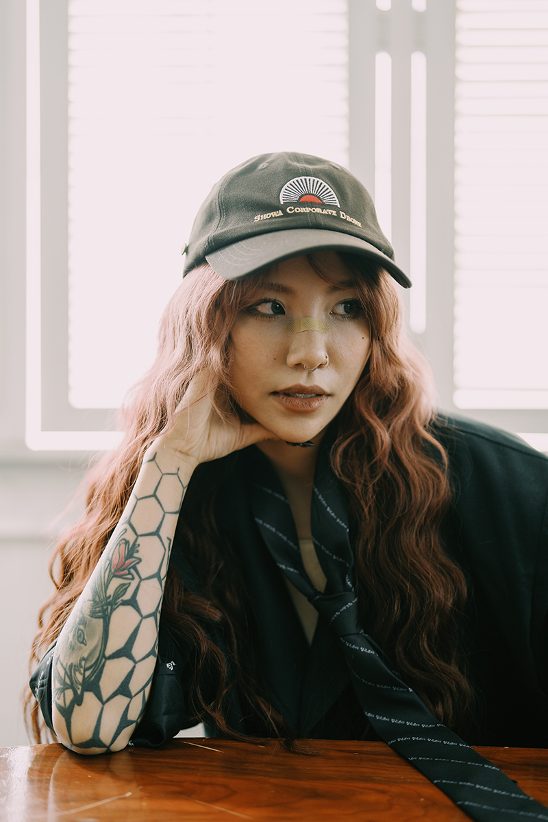 SHOWA C.D Linen Cap｜Hojicha｜Hong Kong Original Design