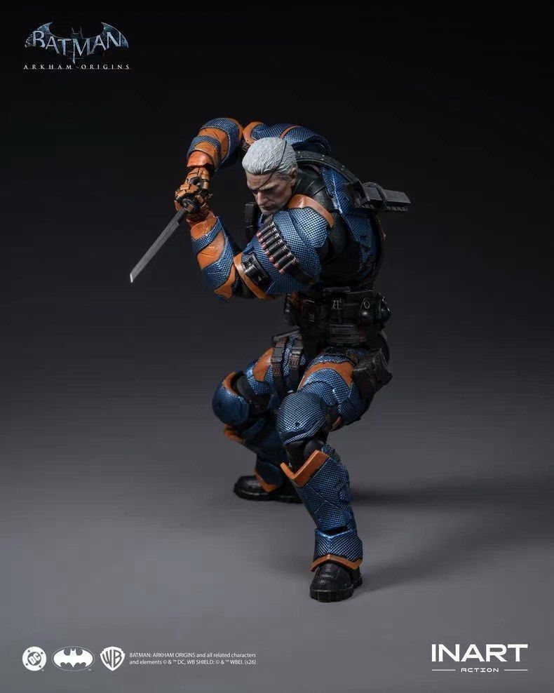 INART Action 1/12 Batman: Arkham Origins Deathstroke 喪鐘可動人偶